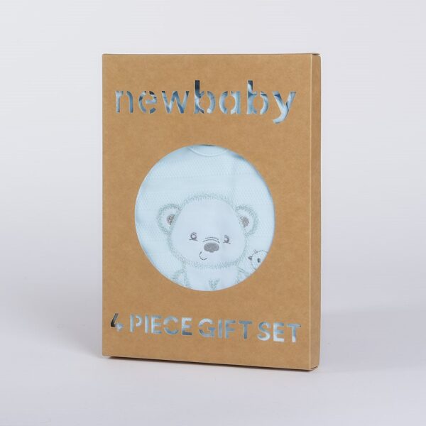 4-dielna súprava BEAR - modrá