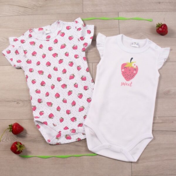 Body s jahôdkami 2PACK