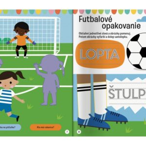 Veľké samolepky pre malé ruky FUTBAL - Image 3