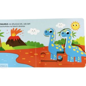 Knižka s puzzle Dinosaury - Image 4