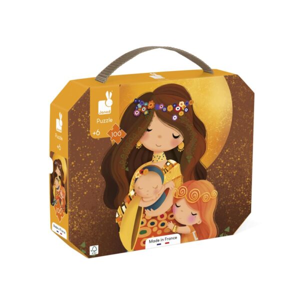 Janod Umelecké puzzle pre deti v kufríku Klimt