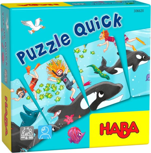 HABA Mini hra pre deti Rýchle puzzle