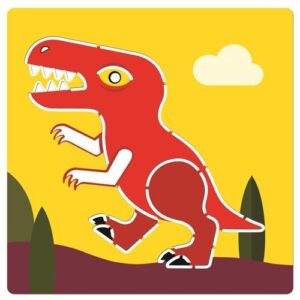 Kreslenie podľa šablóny: Dinosaury - Image 5