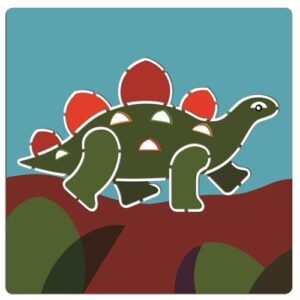 Kreslenie podľa šablóny: Dinosaury - Image 2