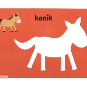Prvé obkresľovacie kartičky – Na farme - Image 4