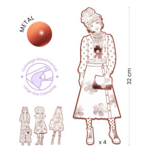 Veľké maľovanky: Nina a priateľky (4ks) - Image 3