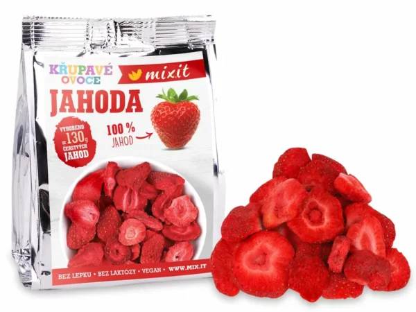 MIXIT Chrumkavé ovocie do vačku Jahoda 13g