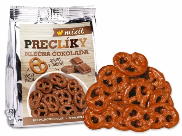 MIXIT Praclíky do vačku - mliečna čokoláda 70g