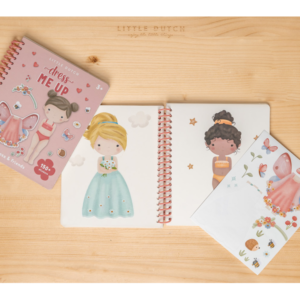 LITTLE DUTCH KNIHA SO SAMOLEPKAMI ROSA & FRIENDS - OBLEČ MA - Image 7