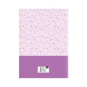 Školský zošit A4 444 - linky fialový - Image 2